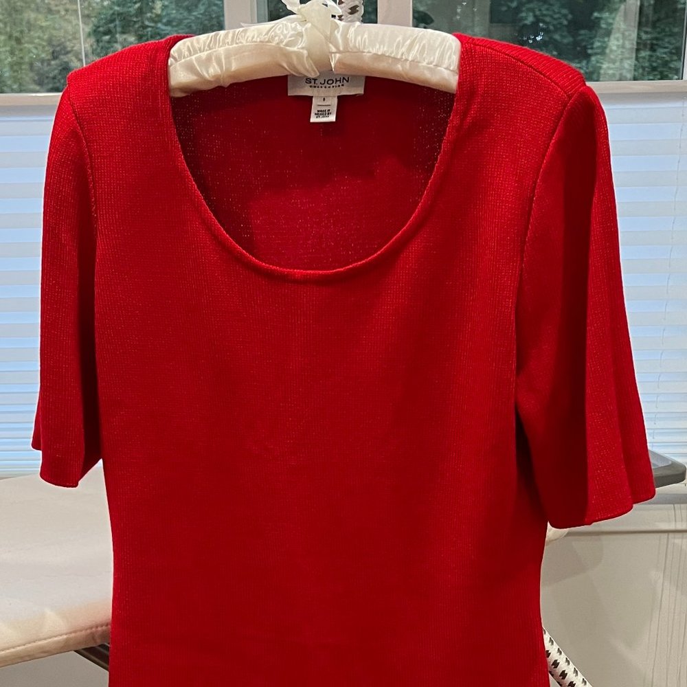 St. John Knit Dress Size 8